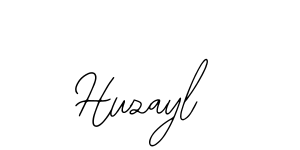 Make a beautiful signature design for name Huzayl. With this signature (Bearetta-2O07w) style, you can create a handwritten signature for free. Huzayl signature style 12 images and pictures png