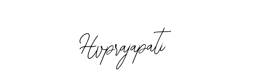 Design your own signature with our free online signature maker. With this signature software, you can create a handwritten (Bearetta-2O07w) signature for name Hvprajapati. Hvprajapati signature style 12 images and pictures png