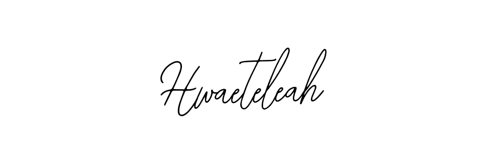 How to Draw Hwaeteleah signature style? Bearetta-2O07w is a latest design signature styles for name Hwaeteleah. Hwaeteleah signature style 12 images and pictures png