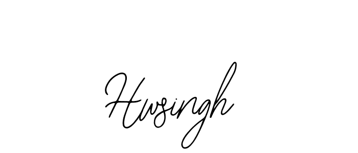 How to make Hwsingh signature? Bearetta-2O07w is a professional autograph style. Create handwritten signature for Hwsingh name. Hwsingh signature style 12 images and pictures png