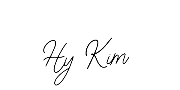 Design your own signature with our free online signature maker. With this signature software, you can create a handwritten (Bearetta-2O07w) signature for name Hy Kim. Hy Kim signature style 12 images and pictures png