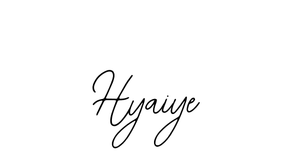 Hyaiye stylish signature style. Best Handwritten Sign (Bearetta-2O07w) for my name. Handwritten Signature Collection Ideas for my name Hyaiye. Hyaiye signature style 12 images and pictures png