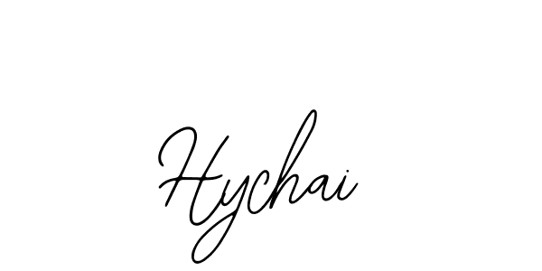 The best way (Bearetta-2O07w) to make a short signature is to pick only two or three words in your name. The name Hychai include a total of six letters. For converting this name. Hychai signature style 12 images and pictures png