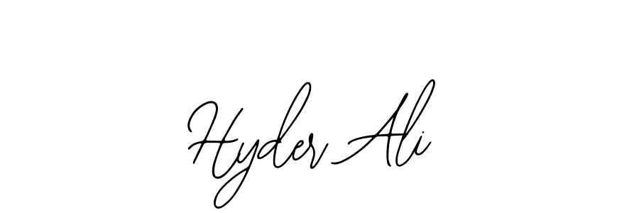Hyder Ali stylish signature style. Best Handwritten Sign (Bearetta-2O07w) for my name. Handwritten Signature Collection Ideas for my name Hyder Ali. Hyder Ali signature style 12 images and pictures png