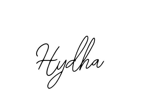 Similarly Bearetta-2O07w is the best handwritten signature design. Signature creator online .You can use it as an online autograph creator for name Hydha. Hydha signature style 12 images and pictures png