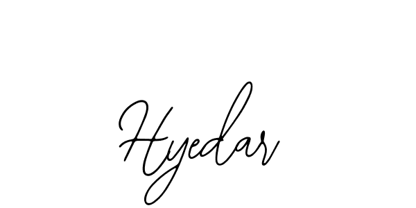 Similarly Bearetta-2O07w is the best handwritten signature design. Signature creator online .You can use it as an online autograph creator for name Hyedar. Hyedar signature style 12 images and pictures png