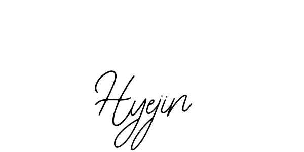 if you are searching for the best signature style for your name Hyejin. so please give up your signature search. here we have designed multiple signature styles  using Bearetta-2O07w. Hyejin signature style 12 images and pictures png