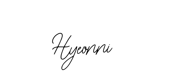 Make a beautiful signature design for name Hyeonni. Use this online signature maker to create a handwritten signature for free. Hyeonni signature style 12 images and pictures png