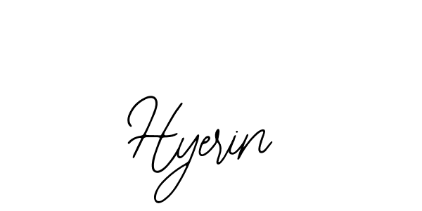 Create a beautiful signature design for name Hyerin. With this signature (Bearetta-2O07w) fonts, you can make a handwritten signature for free. Hyerin signature style 12 images and pictures png