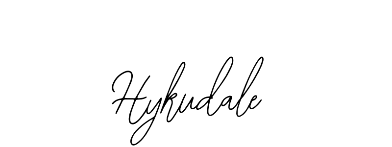 Make a beautiful signature design for name Hykudale. With this signature (Bearetta-2O07w) style, you can create a handwritten signature for free. Hykudale signature style 12 images and pictures png