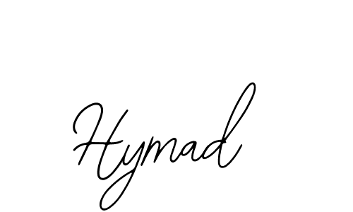 Use a signature maker to create a handwritten signature online. With this signature software, you can design (Bearetta-2O07w) your own signature for name Hymad. Hymad signature style 12 images and pictures png