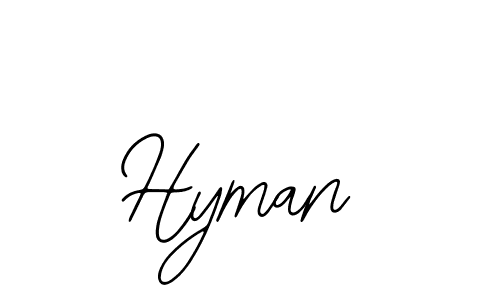 if you are searching for the best signature style for your name Hyman. so please give up your signature search. here we have designed multiple signature styles  using Bearetta-2O07w. Hyman signature style 12 images and pictures png