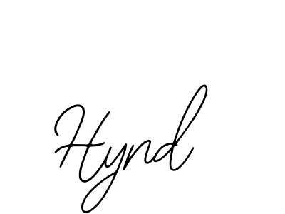 How to make Hynd signature? Bearetta-2O07w is a professional autograph style. Create handwritten signature for Hynd name. Hynd signature style 12 images and pictures png