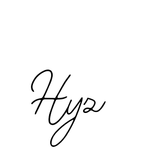 Similarly Bearetta-2O07w is the best handwritten signature design. Signature creator online .You can use it as an online autograph creator for name Hyz. Hyz signature style 12 images and pictures png