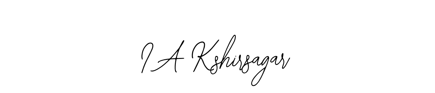 Make a beautiful signature design for name I A Kshirsagar. Use this online signature maker to create a handwritten signature for free. I A Kshirsagar signature style 12 images and pictures png
