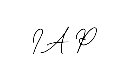 It looks lik you need a new signature style for name I A P. Design unique handwritten (Bearetta-2O07w) signature with our free signature maker in just a few clicks. I A P signature style 12 images and pictures png