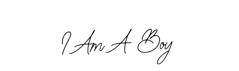 Create a beautiful signature design for name I Am A Boy. With this signature (Bearetta-2O07w) fonts, you can make a handwritten signature for free. I Am A Boy signature style 12 images and pictures png