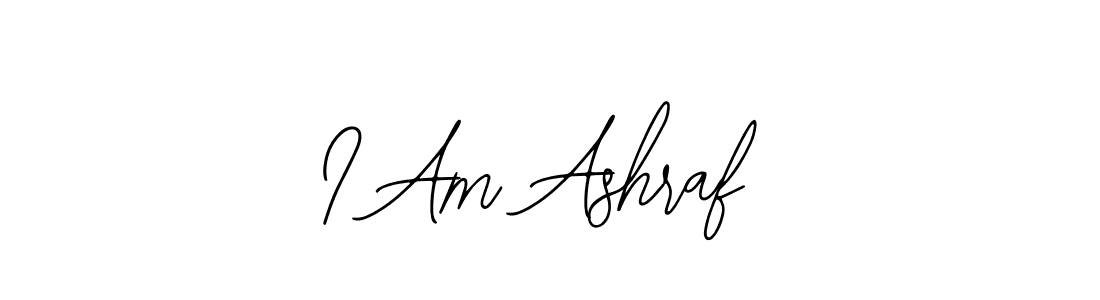 The best way (Bearetta-2O07w) to make a short signature is to pick only two or three words in your name. The name I Am Ashraf include a total of six letters. For converting this name. I Am Ashraf signature style 12 images and pictures png
