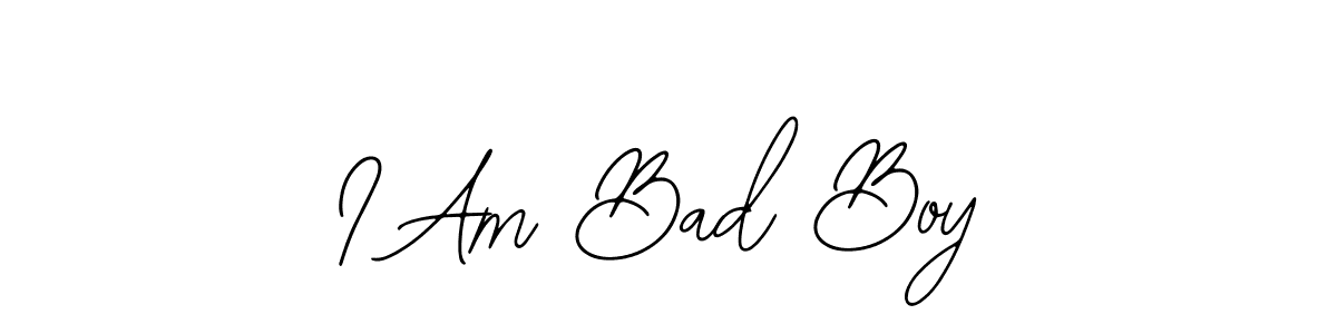 It looks lik you need a new signature style for name I Am Bad Boy. Design unique handwritten (Bearetta-2O07w) signature with our free signature maker in just a few clicks. I Am Bad Boy signature style 12 images and pictures png