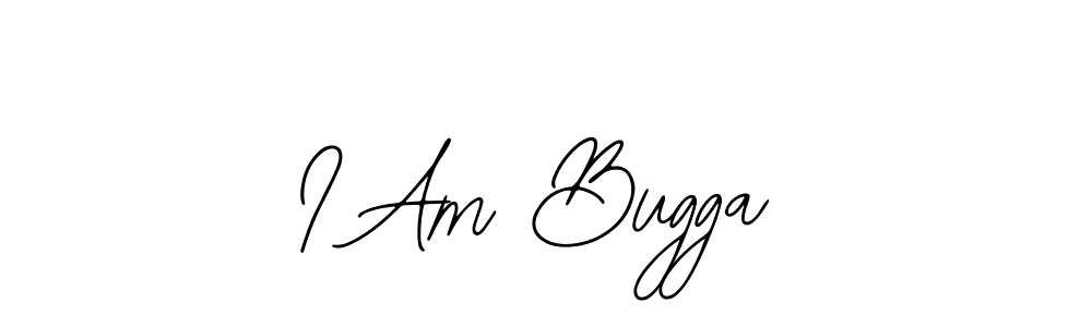 The best way (Bearetta-2O07w) to make a short signature is to pick only two or three words in your name. The name I Am Bugga include a total of six letters. For converting this name. I Am Bugga signature style 12 images and pictures png