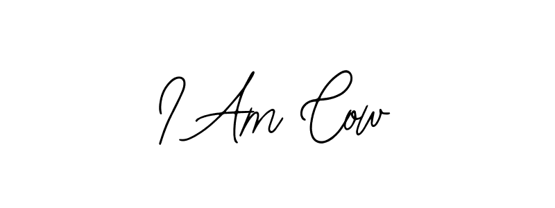 You should practise on your own different ways (Bearetta-2O07w) to write your name (I Am Cow) in signature. don't let someone else do it for you. I Am Cow signature style 12 images and pictures png
