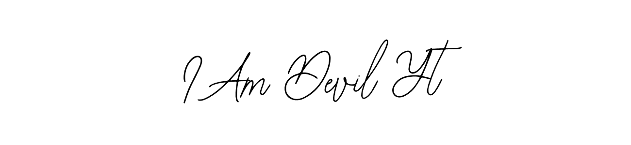 Here are the top 10 professional signature styles for the name I Am Devil Yt. These are the best autograph styles you can use for your name. I Am Devil Yt signature style 12 images and pictures png