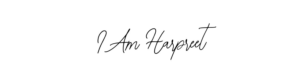 Bearetta-2O07w is a professional signature style that is perfect for those who want to add a touch of class to their signature. It is also a great choice for those who want to make their signature more unique. Get I Am Harpreet name to fancy signature for free. I Am Harpreet signature style 12 images and pictures png