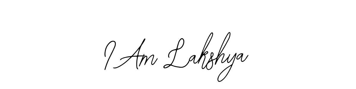 if you are searching for the best signature style for your name I Am Lakshya. so please give up your signature search. here we have designed multiple signature styles  using Bearetta-2O07w. I Am Lakshya signature style 12 images and pictures png