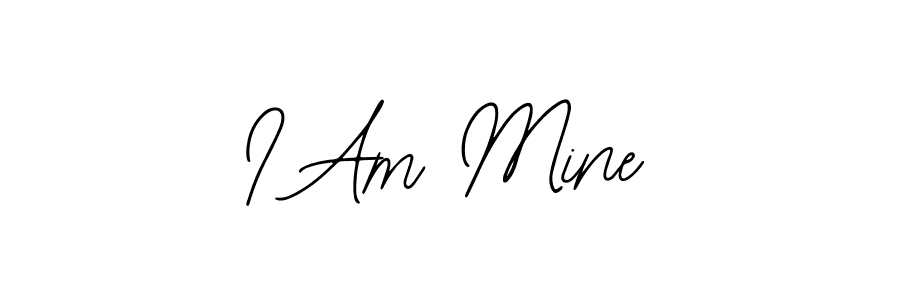 Also You can easily find your signature by using the search form. We will create I Am Mine name handwritten signature images for you free of cost using Bearetta-2O07w sign style. I Am Mine signature style 12 images and pictures png
