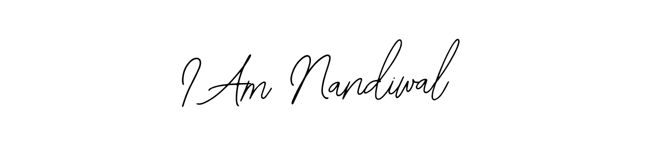 The best way (Bearetta-2O07w) to make a short signature is to pick only two or three words in your name. The name I Am Nandiwal include a total of six letters. For converting this name. I Am Nandiwal signature style 12 images and pictures png