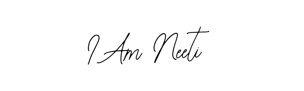 Create a beautiful signature design for name I Am Neeti. With this signature (Bearetta-2O07w) fonts, you can make a handwritten signature for free. I Am Neeti signature style 12 images and pictures png