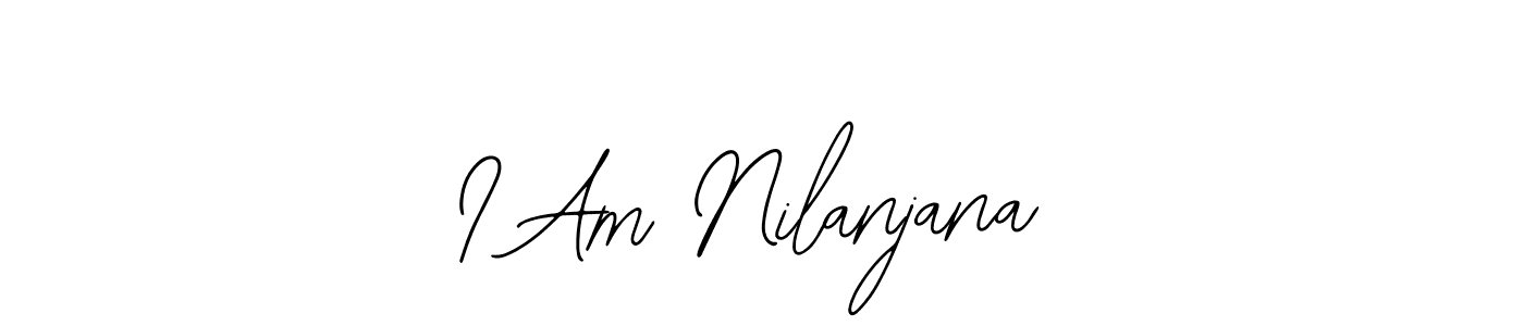 How to Draw I Am Nilanjana signature style? Bearetta-2O07w is a latest design signature styles for name I Am Nilanjana. I Am Nilanjana signature style 12 images and pictures png