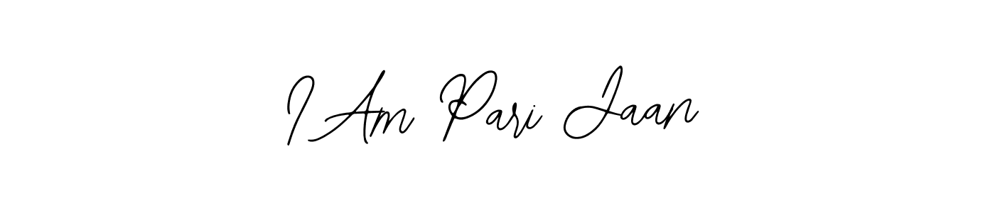How to make I Am Pari Jaan name signature. Use Bearetta-2O07w style for creating short signs online. This is the latest handwritten sign. I Am Pari Jaan signature style 12 images and pictures png