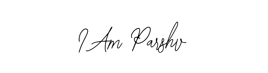 How to Draw I Am Parshv signature style? Bearetta-2O07w is a latest design signature styles for name I Am Parshv. I Am Parshv signature style 12 images and pictures png