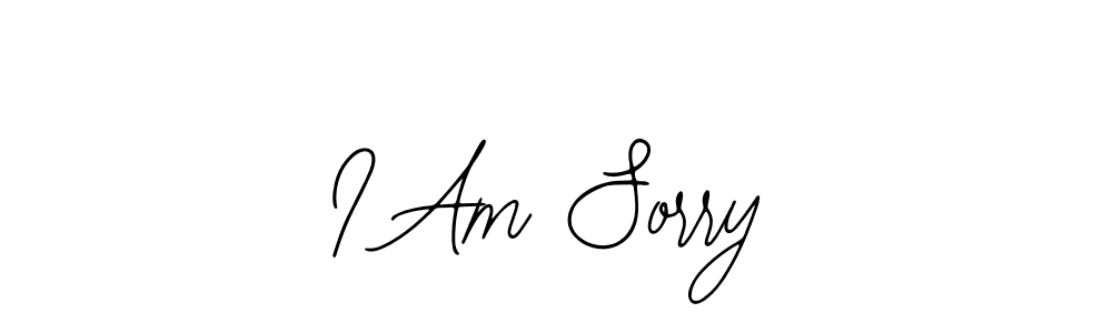 Also You can easily find your signature by using the search form. We will create I Am Sorry name handwritten signature images for you free of cost using Bearetta-2O07w sign style. I Am Sorry signature style 12 images and pictures png