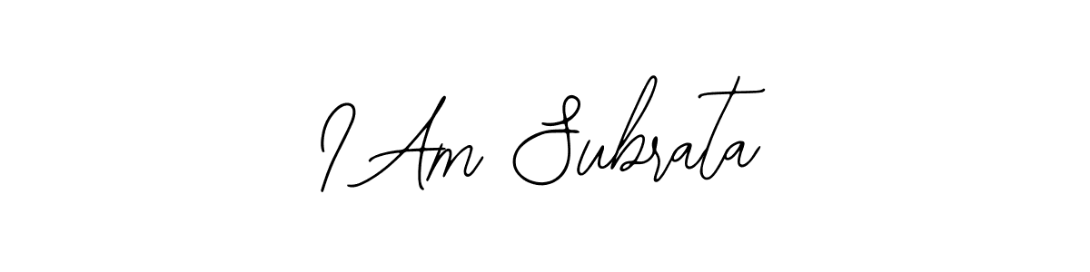 Also we have I Am Subrata name is the best signature style. Create professional handwritten signature collection using Bearetta-2O07w autograph style. I Am Subrata signature style 12 images and pictures png