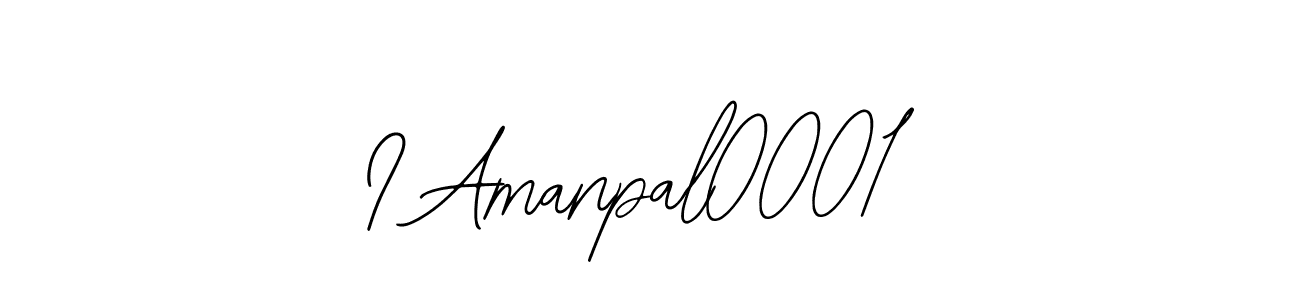 Once you've used our free online signature maker to create your best signature Bearetta-2O07w style, it's time to enjoy all of the benefits that I Amanpal0001 name signing documents. I Amanpal0001 signature style 12 images and pictures png