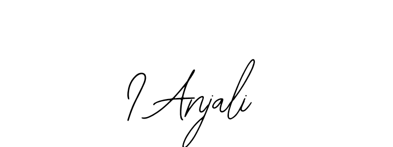 Make a short I Anjali signature style. Manage your documents anywhere anytime using Bearetta-2O07w. Create and add eSignatures, submit forms, share and send files easily. I Anjali signature style 12 images and pictures png