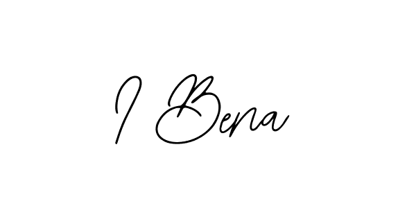 How to Draw I Bena signature style? Bearetta-2O07w is a latest design signature styles for name I Bena. I Bena signature style 12 images and pictures png