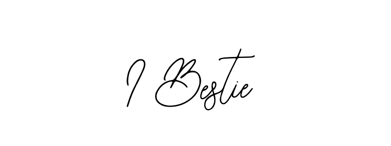 Here are the top 10 professional signature styles for the name I Bestie. These are the best autograph styles you can use for your name. I Bestie signature style 12 images and pictures png