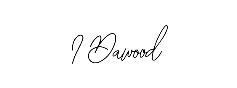 Also You can easily find your signature by using the search form. We will create I Dawood name handwritten signature images for you free of cost using Bearetta-2O07w sign style. I Dawood signature style 12 images and pictures png