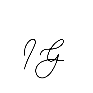 The best way (Bearetta-2O07w) to make a short signature is to pick only two or three words in your name. The name I G include a total of six letters. For converting this name. I G signature style 12 images and pictures png