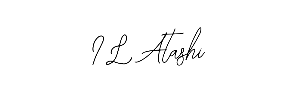 It looks lik you need a new signature style for name I L Atashi. Design unique handwritten (Bearetta-2O07w) signature with our free signature maker in just a few clicks. I L Atashi signature style 12 images and pictures png