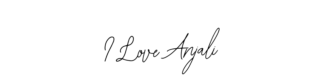 Make a beautiful signature design for name I Love Anjali. With this signature (Bearetta-2O07w) style, you can create a handwritten signature for free. I Love Anjali signature style 12 images and pictures png