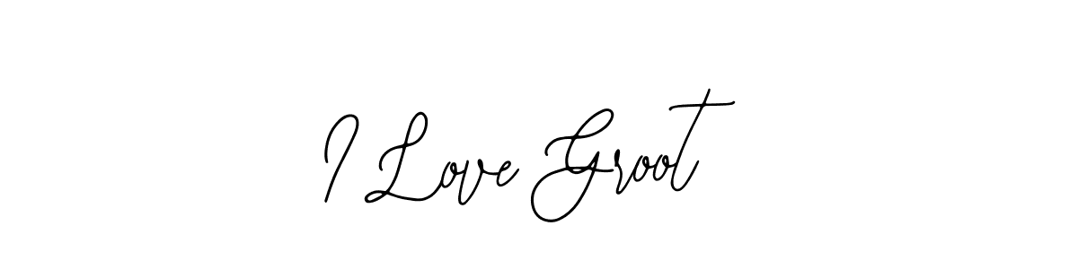 Also You can easily find your signature by using the search form. We will create I Love Groot name handwritten signature images for you free of cost using Bearetta-2O07w sign style. I Love Groot signature style 12 images and pictures png