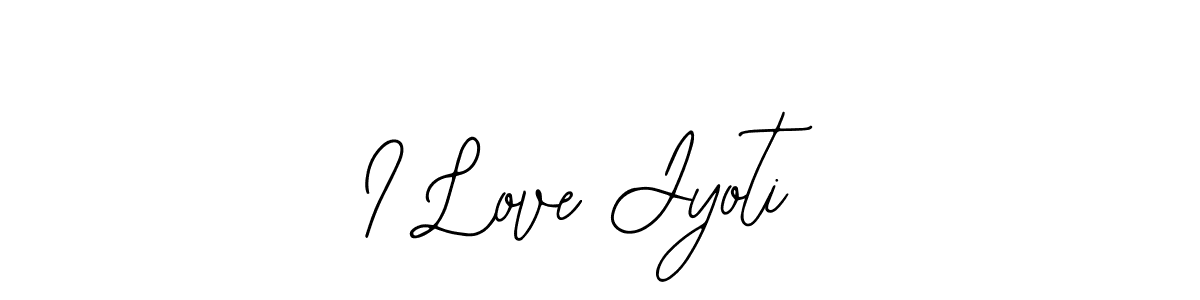 How to Draw I Love Jyoti signature style? Bearetta-2O07w is a latest design signature styles for name I Love Jyoti. I Love Jyoti signature style 12 images and pictures png