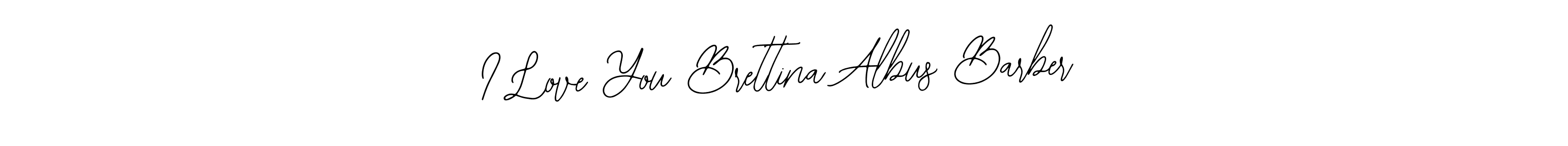 See photos of I Love You Brettina Albus Barber official signature by Spectra . Check more albums & portfolios. Read reviews & check more about Bearetta-2O07w font. I Love You Brettina Albus Barber signature style 12 images and pictures png