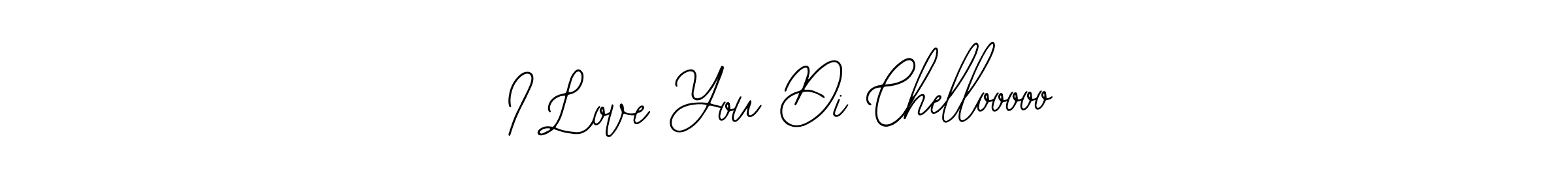 You should practise on your own different ways (Bearetta-2O07w) to write your name (I Love You Di Chellooooo) in signature. don't let someone else do it for you. I Love You Di Chellooooo signature style 12 images and pictures png