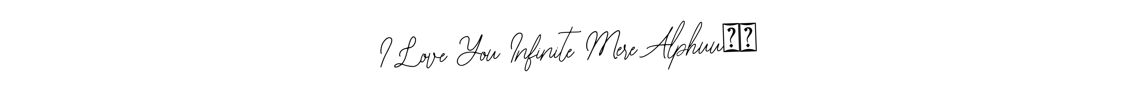 How to make I Love You Infinite Mere Alphuu❤️ signature? Bearetta-2O07w is a professional autograph style. Create handwritten signature for I Love You Infinite Mere Alphuu❤️ name. I Love You Infinite Mere Alphuu❤️ signature style 12 images and pictures png