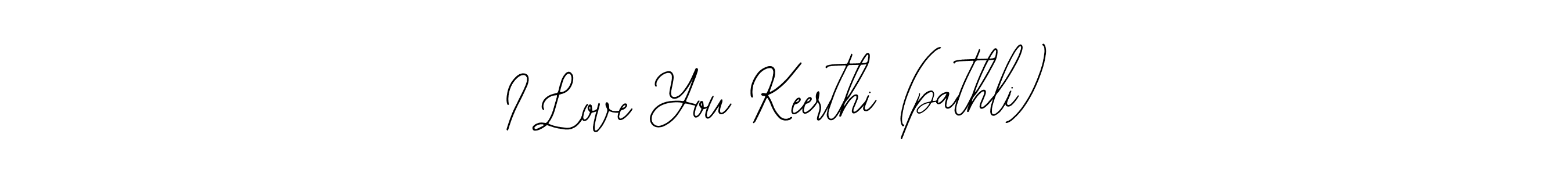 Similarly Bearetta-2O07w is the best handwritten signature design. Signature creator online .You can use it as an online autograph creator for name I Love You Keerthi (pathli). I Love You Keerthi (pathli) signature style 12 images and pictures png